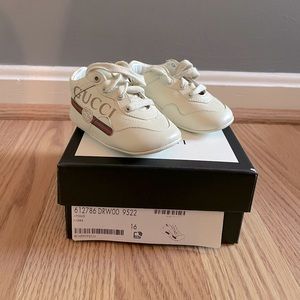 Baby Gucci Print Rhyton Sneaker